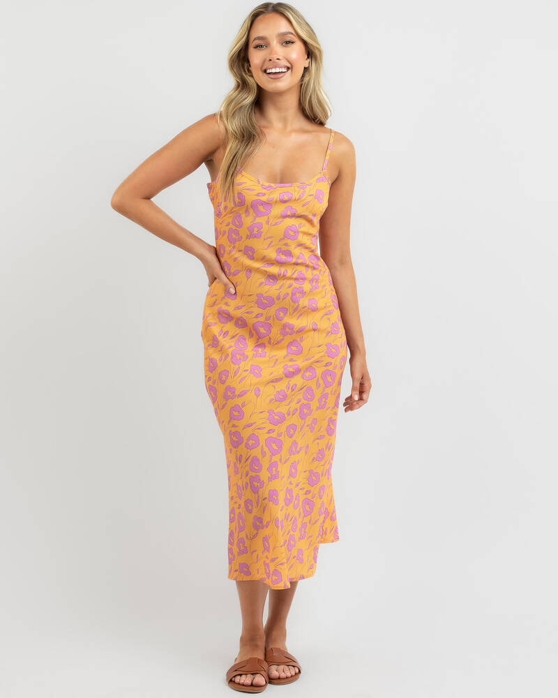 Mint Vanilla Romina Midi Dress for Womens