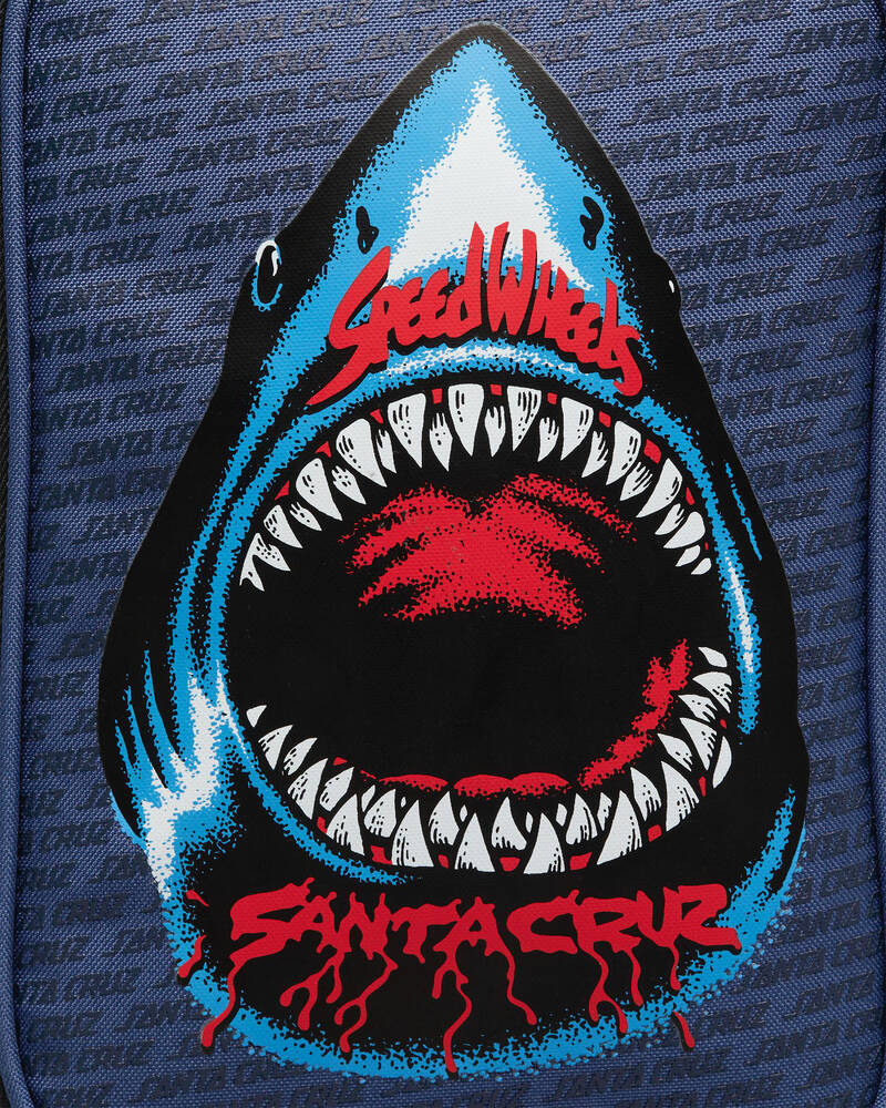 Santa Cruz Speed Wheels Shark Lunchbox for Mens