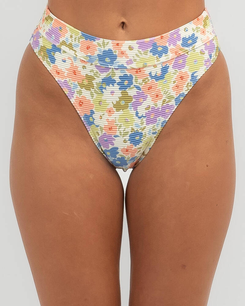 Billabong Dream Chaser Tanlines Maui High Waisted Bikini Bottom for Womens