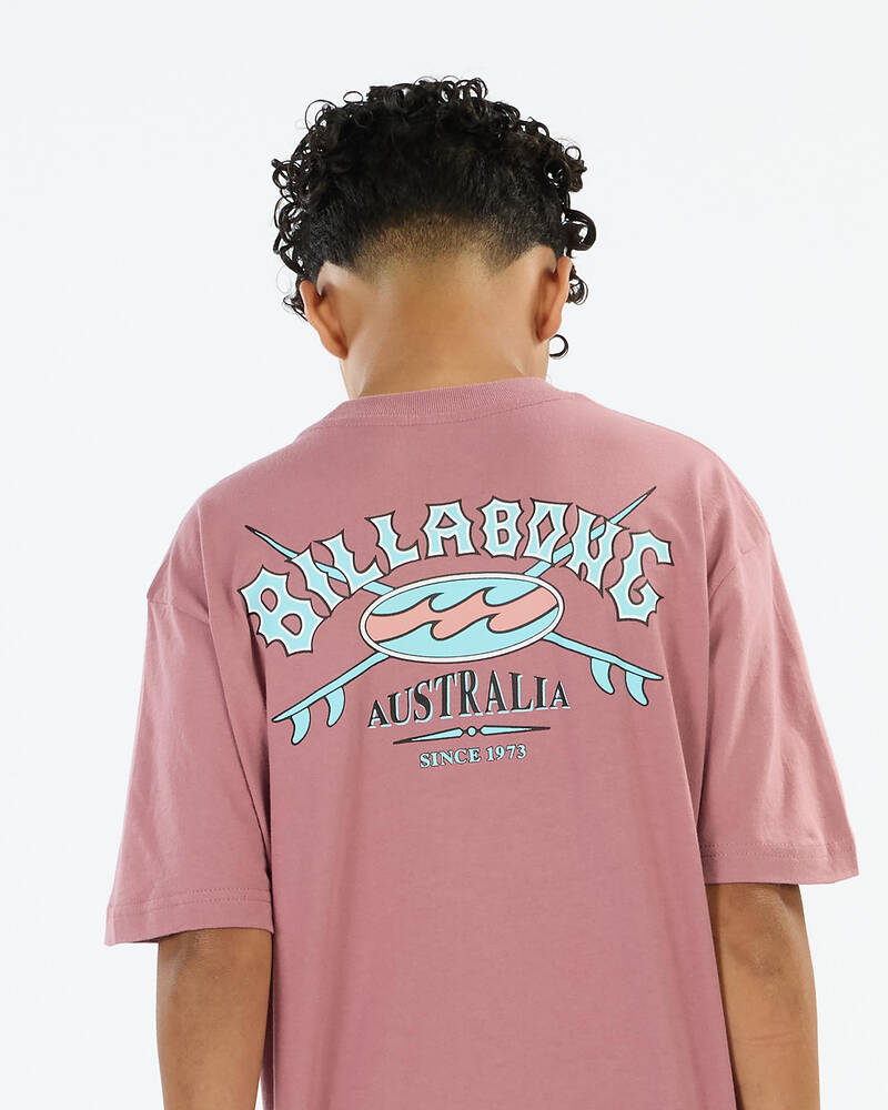 Billabong Boys' Heritage Arch T-Shirt for Mens