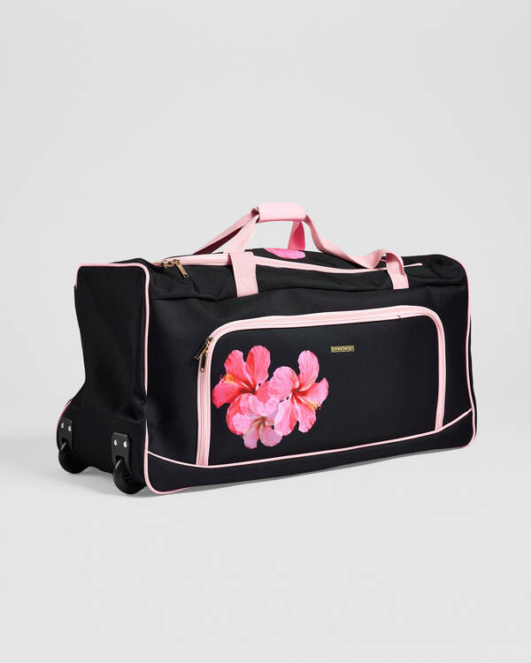 Mooloola Paradise Large Wheeled Travel Bag for Womens