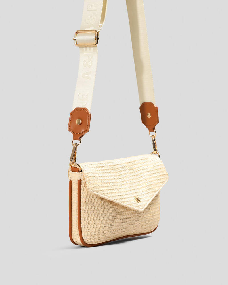 Ava And Ever Romie Straw Crossbody Bag for Womens