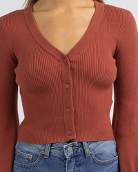 Ava And Ever Wilde Knit Cardigan for Womens image number null