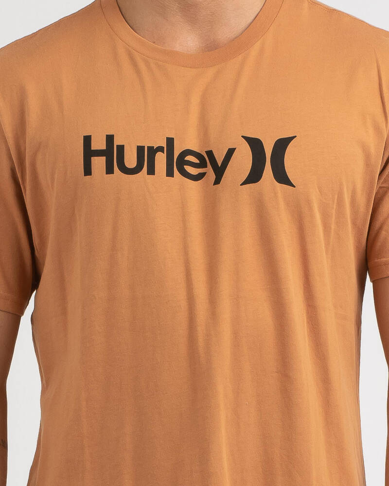 Hurley WSH One and Only Solid T-Shirt for Mens
