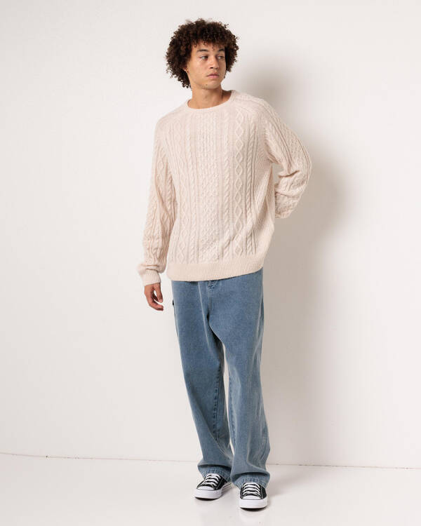 Rhythm Mohair Fisherman's Knit for Mens