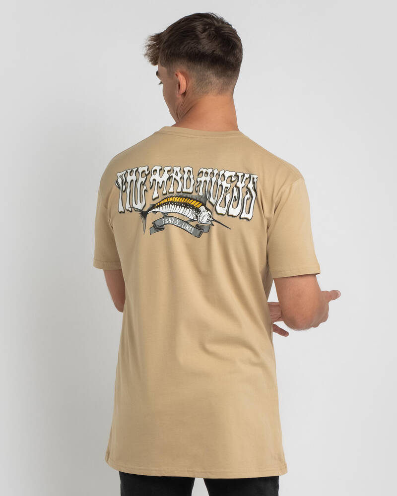 The Mad Hueys Tight Lines T-Shirt for Mens