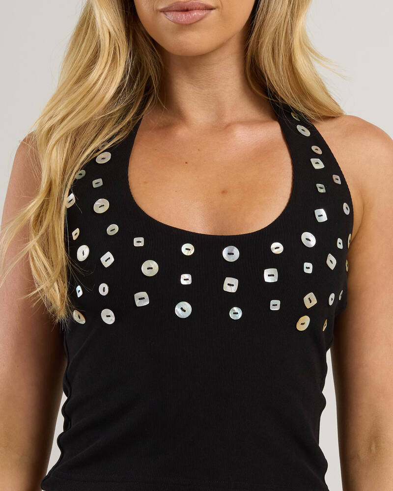 Mooloola Irena Halter Top for Womens