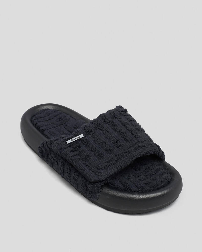 Ava And Ever Veda Towelling Slide Sandals for Womens