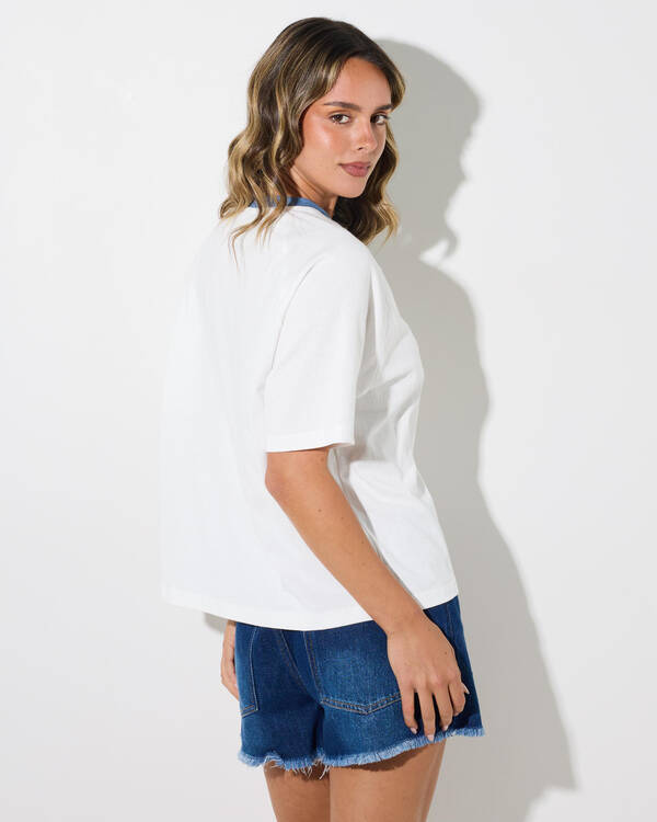 Rhythm Fish Raglan T-Shirt for Womens