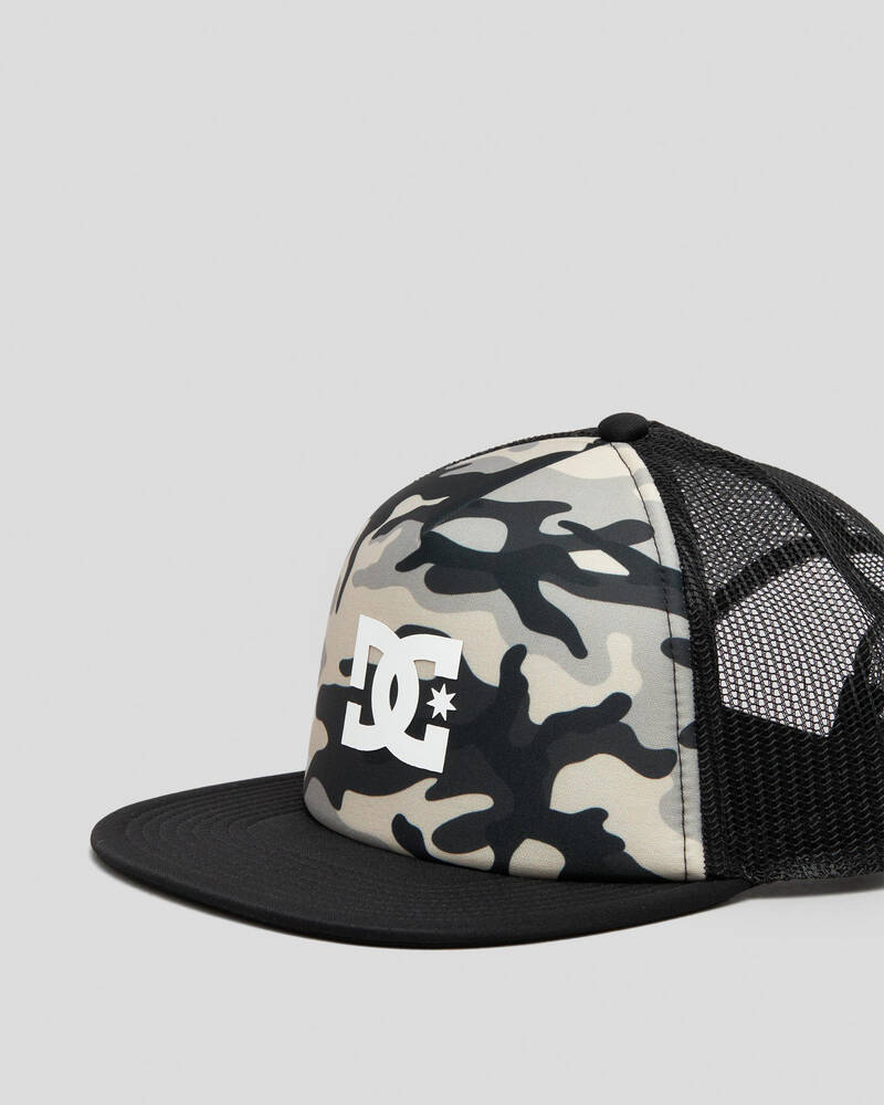 DC Shoes Boys' Gas Station Trucker Cap for Mens