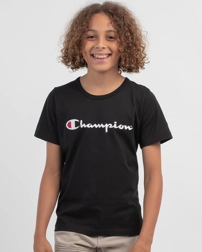 Champion Boys' Logo T-Shirt for Mens image number null