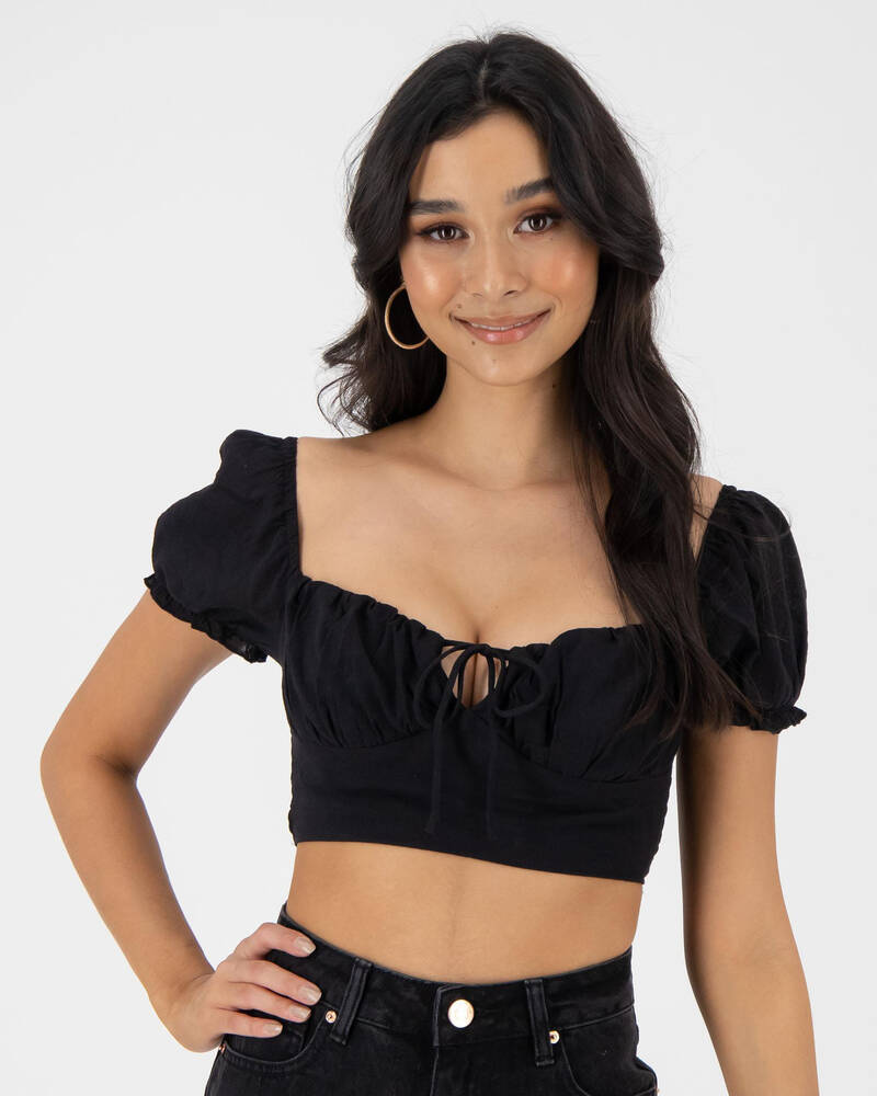 Ava And Ever The All I Wanna Do Top for Womens