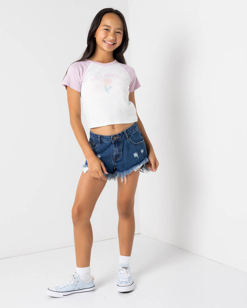 Billabong Sunny Raglan T-Shirt for Womens