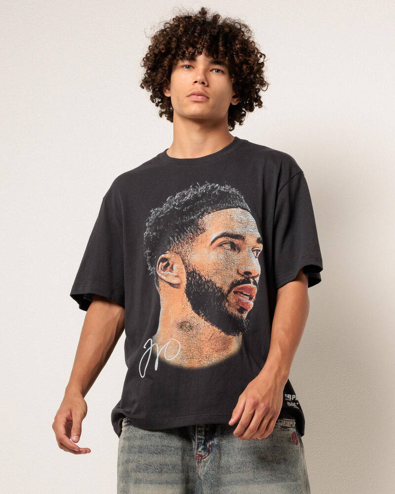 Mitchell & Ness Jason Tatum Big Head T-Shirt for Mens