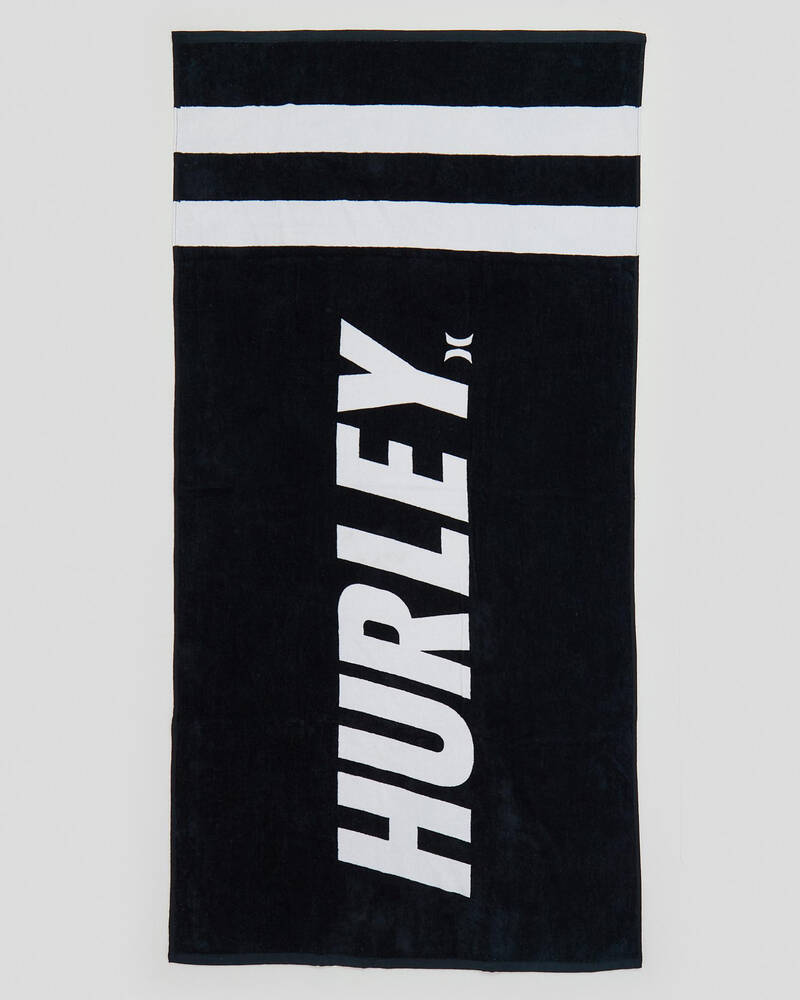 Hurley Fastlane 2 Stripe Towel for Mens