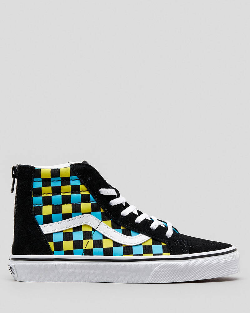 Vans Junior Boys' Sk8 Hi Zip Shoes for Mens