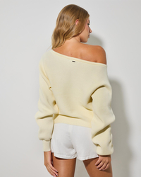 Ava And Ever Ophelia Off Shoulder Knit Jumper for Womens image number null