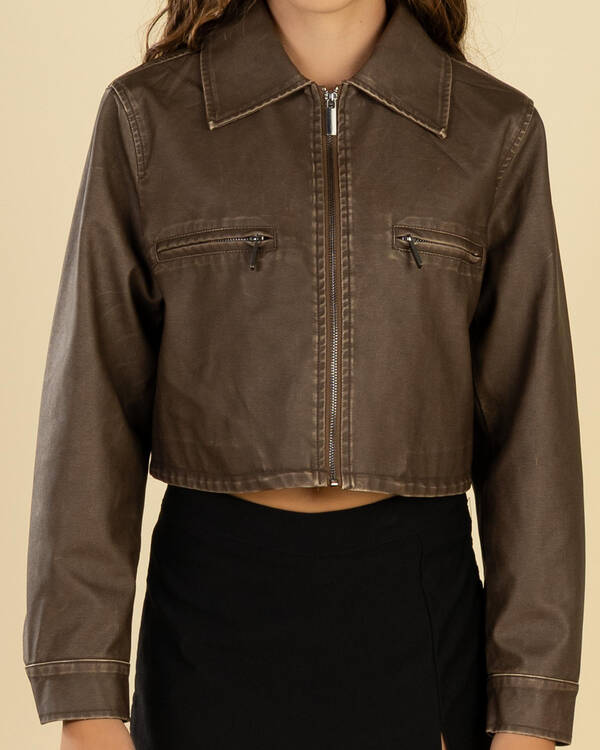 Ava And Ever Girls' Phoenix Faux Leather Jacket for Womens