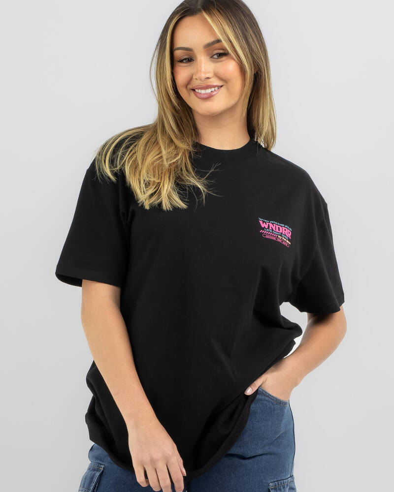 Wndrr Finest Slice Box Fit T-Shirt for Womens