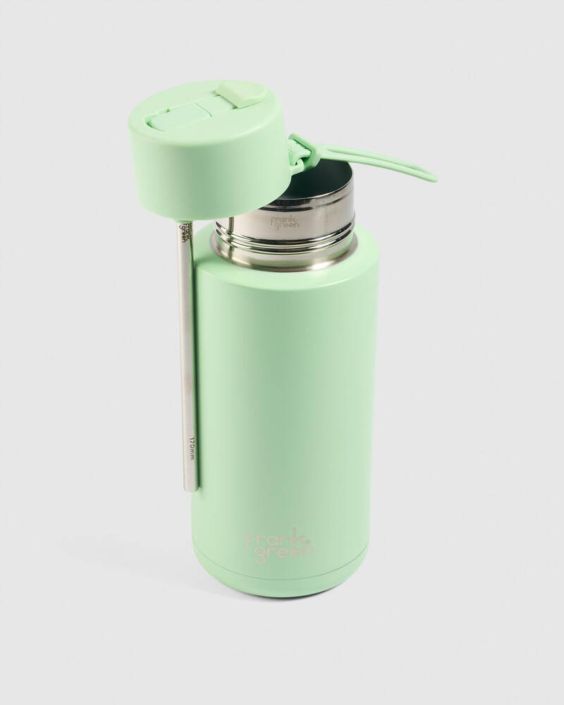 Frank Green 34oz Reusable Bottle with Straw Lid for Unisex