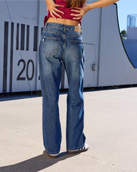 DESU Icon Straight Leg Jeans for Womens image number null