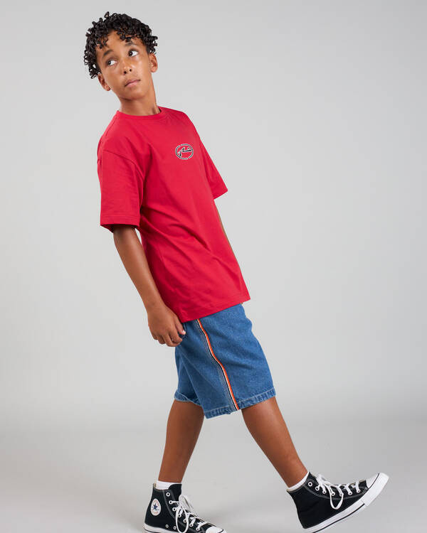 Rusty Boys' Turbo Short Sleeve T-Shirt for Mens