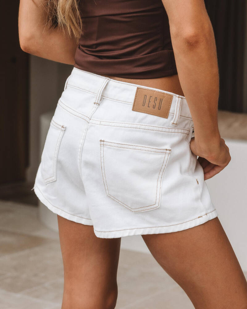 DESU South Beach Micro Denim Shorts for Womens