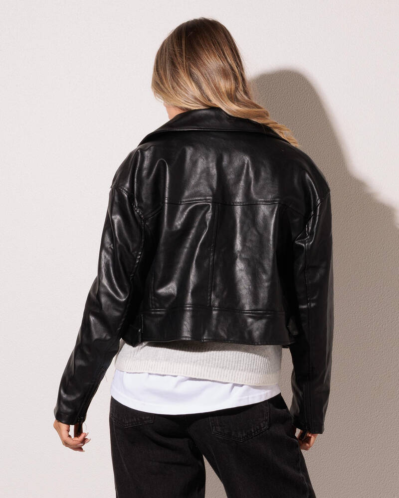 Ava And Ever Rizzo Faux Leather Jacket for Womens