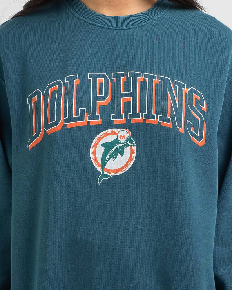 Mitchell & Ness NFL Vintage Keyline Logo Sweatshirt for Womens