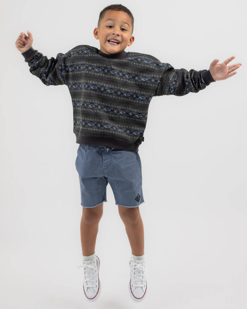 Rip Curl Toddlers' Mystic Waves Crew Neck Sweatshirt for Mens