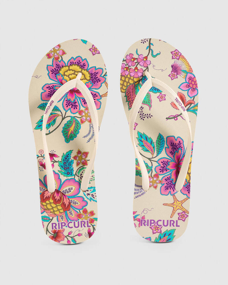 Rip Curl Mixed Bloom Open Toe Thongs for Womens