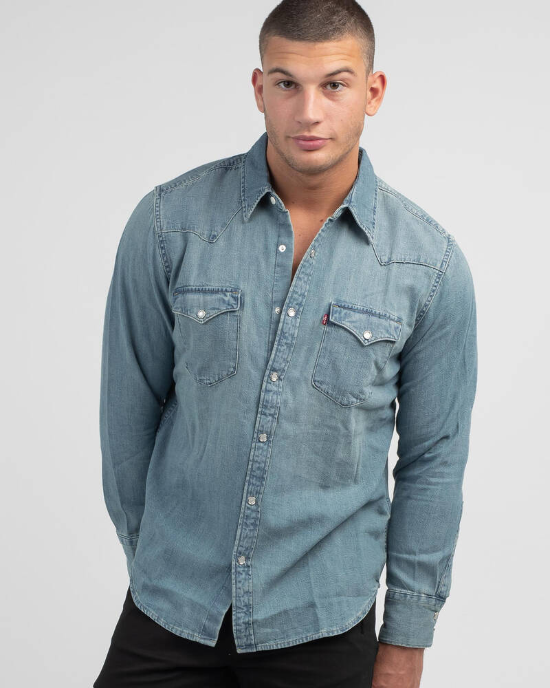 Levi's Barstow Western Long Sleeve Shirt for Mens
