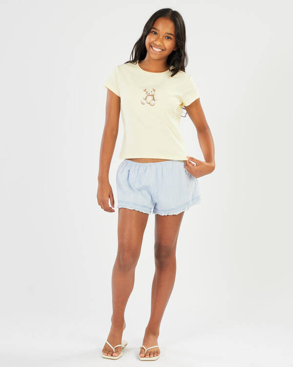 Mooloola Girl's Teddy Bear Top for Womens