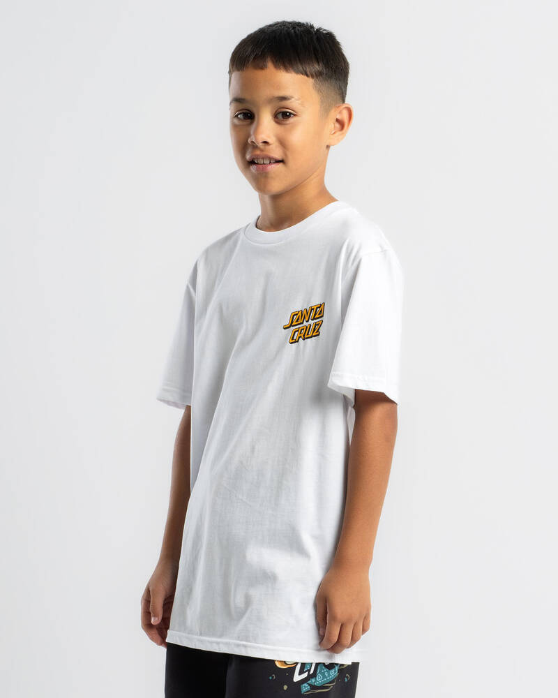 Santa Cruz Boys' Johnson Beast Dot Stack T-Shirt for Mens