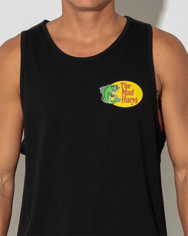 The Mad Hueys Pro Hueys Singlet Tank for Mens