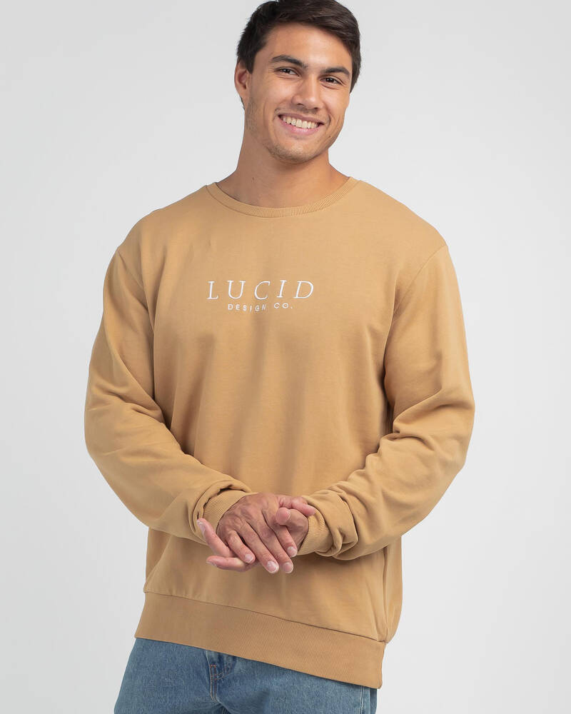 Lucid Solitude Crew Sweatshirt for Mens