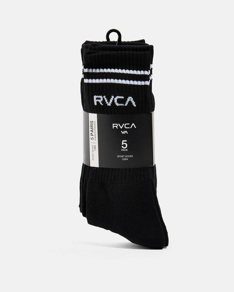 RVCA Union Socks III 5 Pack for Mens