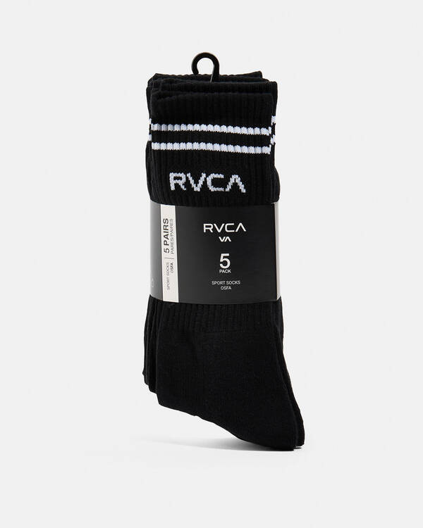 RVCA Union Socks III 5 Pack for Mens