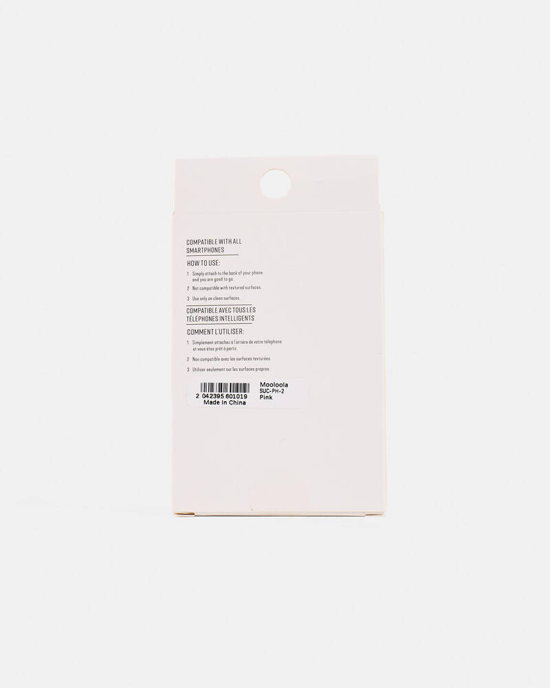 Mooloola Mirrored Suction Phone Sticker for Womens