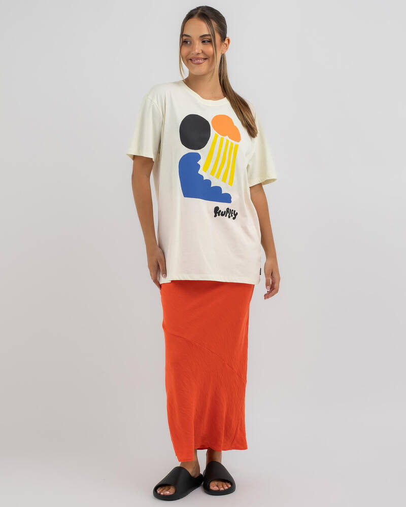 Hurley Yoko Sun T-Shirt for Womens