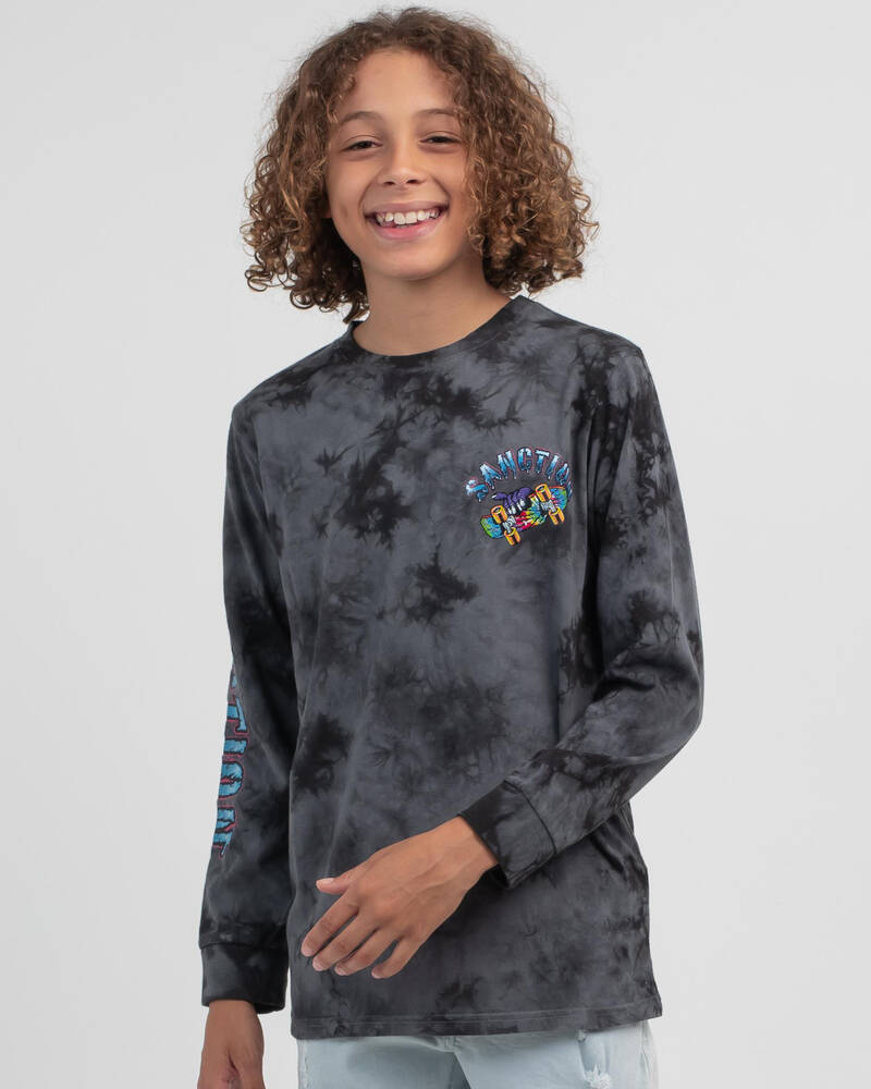 Sanction Boys' Grind Long Sleeve T-Shirt for Mens