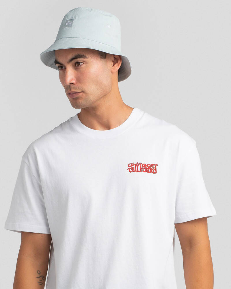 Stussy Canvas Bucket Hat for Mens