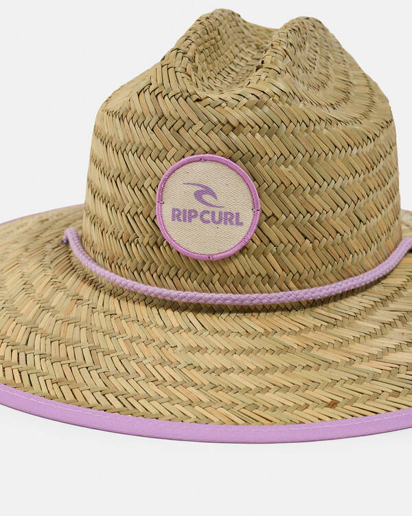 Rip Curl Girls' Mixed Straw Sun Hat for Unisex