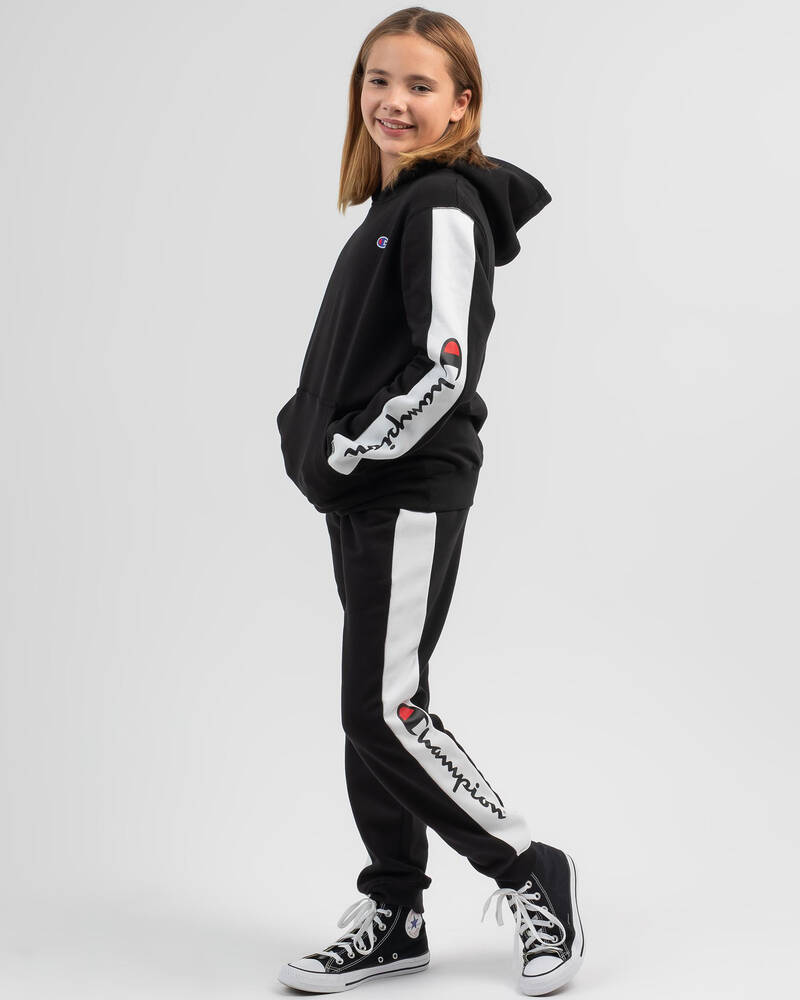 Champion Girls' Champion Panel Hoodie for Womens