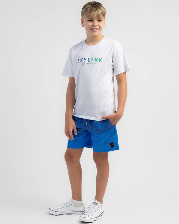 Skylark Boys' Pacific Elastic Waist Shorts for Mens