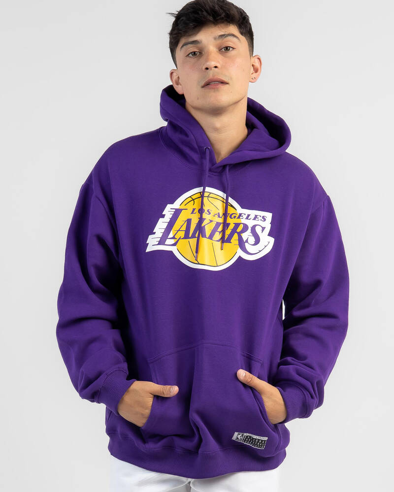 Majestic LA Lakers Logo Hoodie for Mens