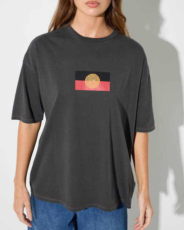 Billabong Otis Flag Oversized T-Shirt for Womens