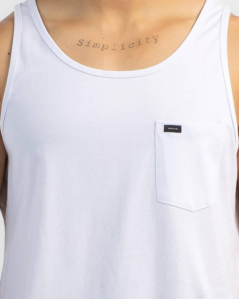 Rip Curl Plain Tank for Mens