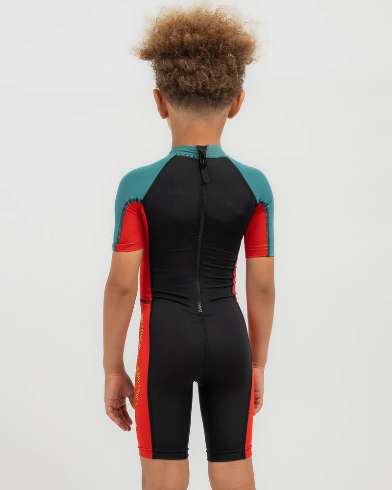 Billabong Groms' Straya Short Sleeve Surf Suit for Mens