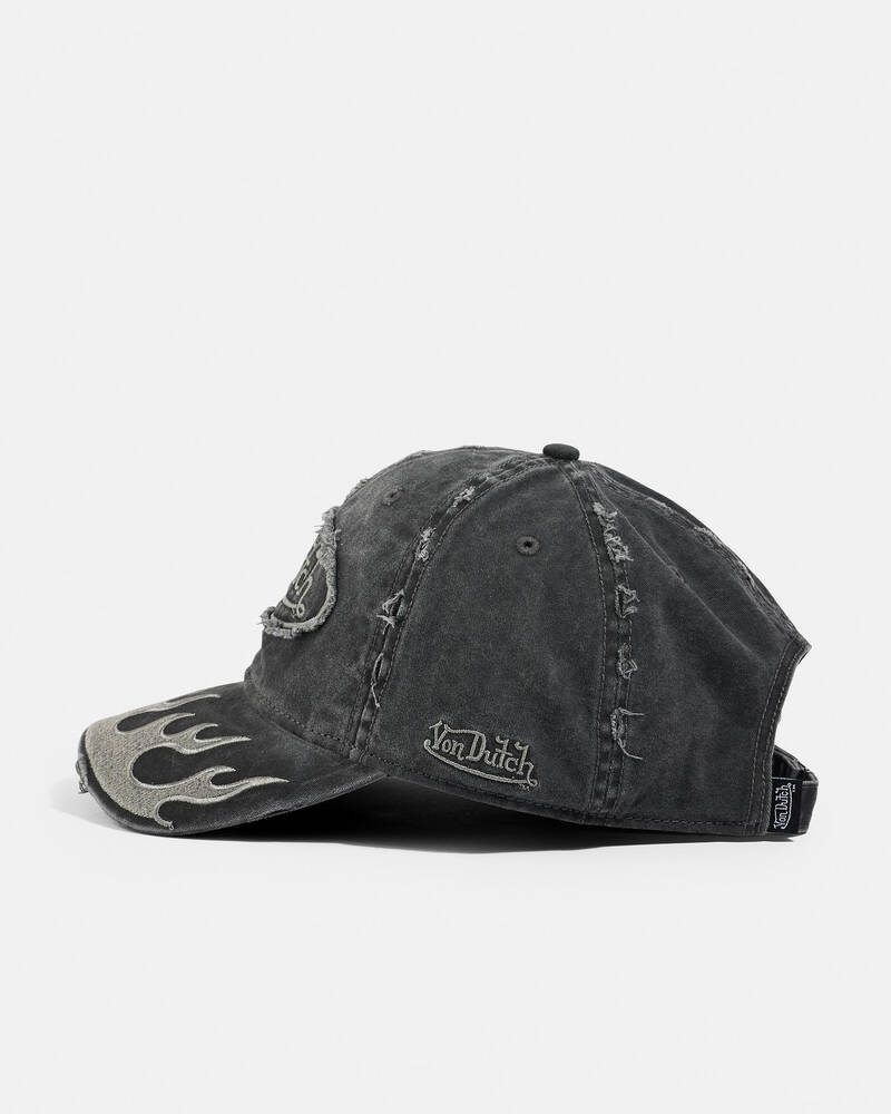 Von Dutch VD Flames Dad Cap for Mens